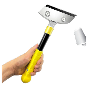 铝合金铲刀升级加厚重型黑刃除胶神器美缝地砖锅底厨房专用工具