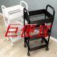 D Wheeled cart Toilet storage rack for living room floor-standing mobile snack storage household multi-layer storage rack