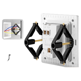 86型暗盒修复器插座固定墙上开关底盒接线盒螺丝面板松动固定神器