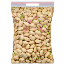 New pistachio unbleached salt-baked original color large particles 500g original nut bulk weighing New Years snacks