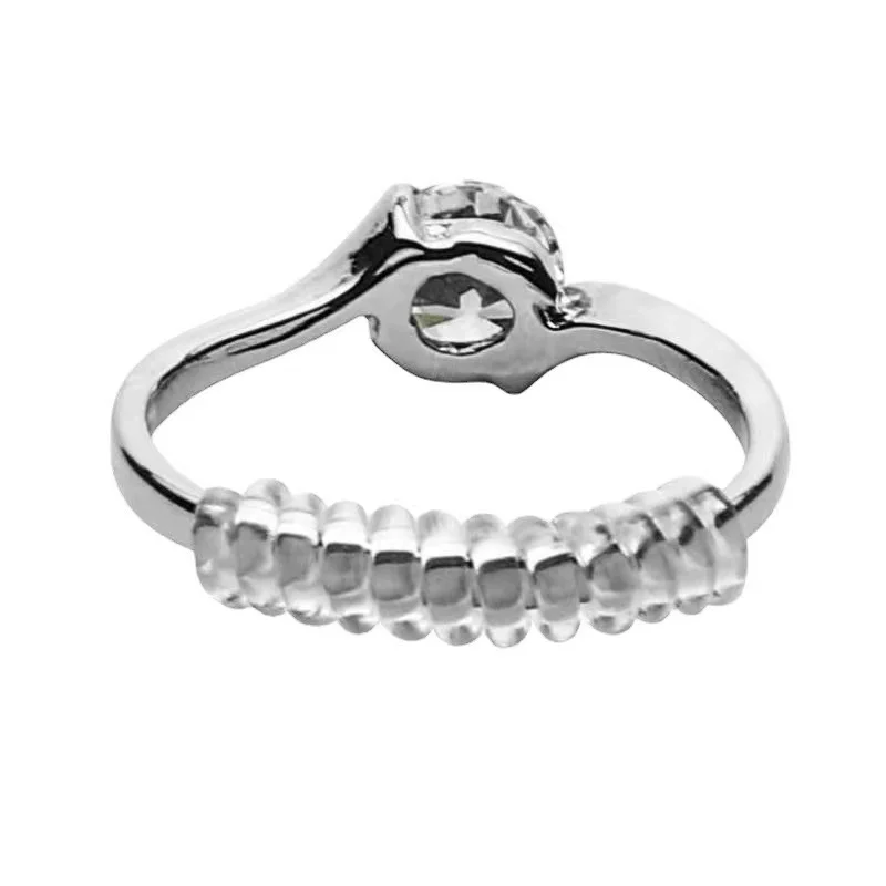 Ring size adjuster invisible silicone inner sticker Ring anti-slip fixed wire elastic ring changing artifact