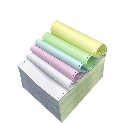 三联二等分针式打印纸