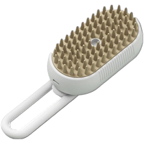 Peigne à vapeur en spray pour poils de chat nettoyant sans bain brosse de massage pour éliminer les poils flottants artefact