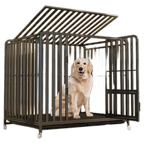 Dog cage large dog indoor with toilet border collie pet cage dog labrador golden retriever dog cage bold extra large