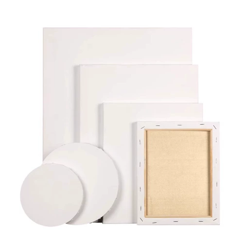 Фоторамка для рисования, хлопковый холст, пигментированный акрил, белое масло, профессиональная складная доска для рисования из натурального дерева для начинающих, ручная роспись, делается под заказ