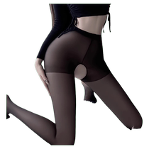 Sexy stockings tempting sexy open-backed black stockings passionate underwear tear-free large-size flirting open-back pure desire supplies