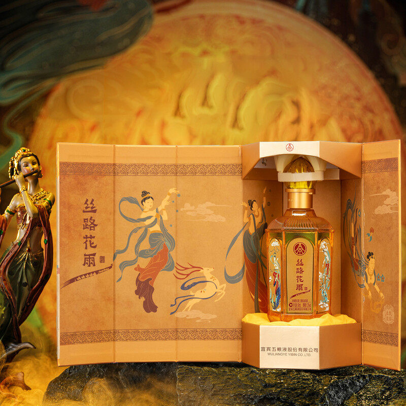🎉52度五粮液丝路花雨，传承经典白酒文化💎-酒水-淘宝好物网