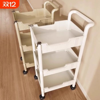 Snack rack storage rack multi-layer storage rack trolley