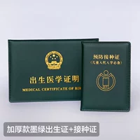 Сертификат с утолщением темно -зеленого рода+Сертификат о приготовлении