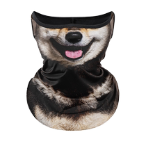 Summer sun protection mask for men ice silk motorcycle riding facial tissue animal cat full face hood hanging ear hood cat cat
