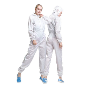 防护服套装男女衣服工作服防尘连体工业粉尘分体无尘车间防静电服