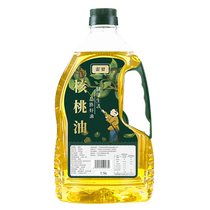 First-grade pressed pure walnut oil children and students cold and hot stir-fried cooking oil virgin pecan oil official flagship store