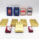 Playing cards pvc plastic poker waterproof gold color parka playing cards large characters mini magic long card party