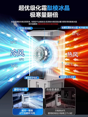 VCJ Air -Conditioned Fan Home Home холодный вентилятор холодильник.