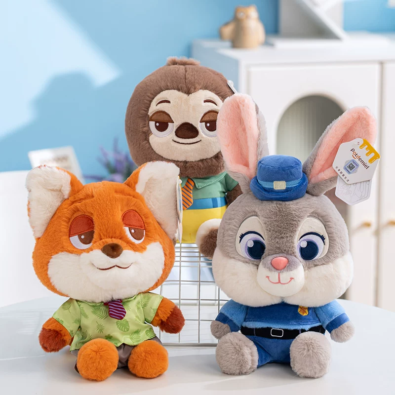 Cute soft plush toy with animals, doll, pillow