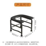 Старик мобилизует приседание туалета в туалет и меняется в туалет.