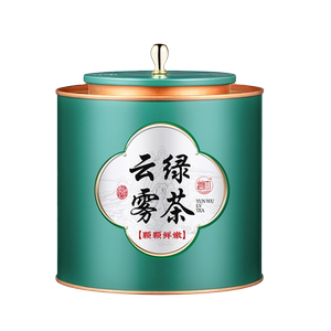 明前高山云雾绿茶2024新茶日照充足浓香型非毛尖罐装茶叶250g一级
