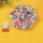 Черно-белые цветные подвижные бусины для глаз наклейки для глаз животных diy ручной работы трехмерный движущийся материал для глаз аксессуары для творчества mini 2