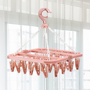 Много клип стеллажи домой Носок насухой стойки студент ребенок шпилька весить одежду служить полка Сделать носки балкон