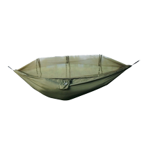 Hammock outdoor adult anti-mosquito thickened anti-rollover outdoor camping swing with mosquito net summer single and double camping