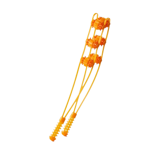 拉背条按摩器肩颈椎背部疏通经络滚珠后背手动滚轮按摩器手指