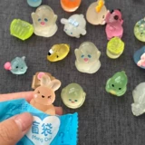 Маленький реалистичный кролик, игрушка, награда, котенок, подарок на день рождения