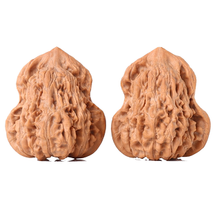 精配原皮异形文玩盘山麻核桃葫芦手捻把件麒麟纹野外生小秋子花生