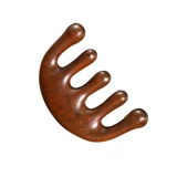 Массажер из сандалового дерева для кожи головы, расческа