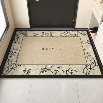 Entrance door wire ring, anti-slip, cuttable floor mat