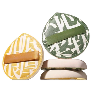 100分粉扑棉花糖气垫干湿两用不易吃粉美妆蛋粉底液专用收纳盒