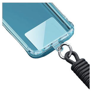 手机挂绳固定卡片透明牢固精致手机壳通用背贴夹片可拆卸贴片防丢失结实耐用挂件链手环挂绳配件垫片防掉卡套