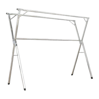 可折叠伸缩单杆晾衣架落地立式家用阳台伸缩晒衣架晾衣服晒被神器