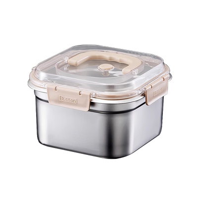 手提316不锈钢保鲜盒食品级冰箱