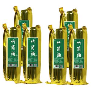 江西原生态竹筒酒整箱厂家批发52度500ml*6瓶装竹子酒鲜竹酒白酒