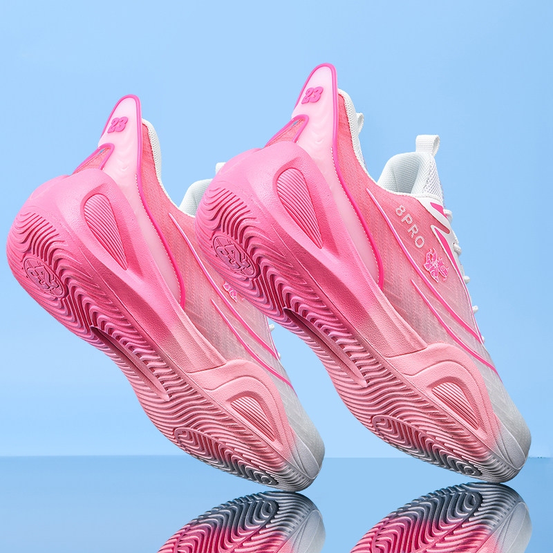 Children's Pink Basketball Shoes for Boys and Girls, Summer Breathable 2026 New Model, Professional Sports Shoes for Girls Children's Pink Basketball Shoes for Boys and Girls, Summer Breathable 2026 New Model, Professional Sports Shoes for Girls
