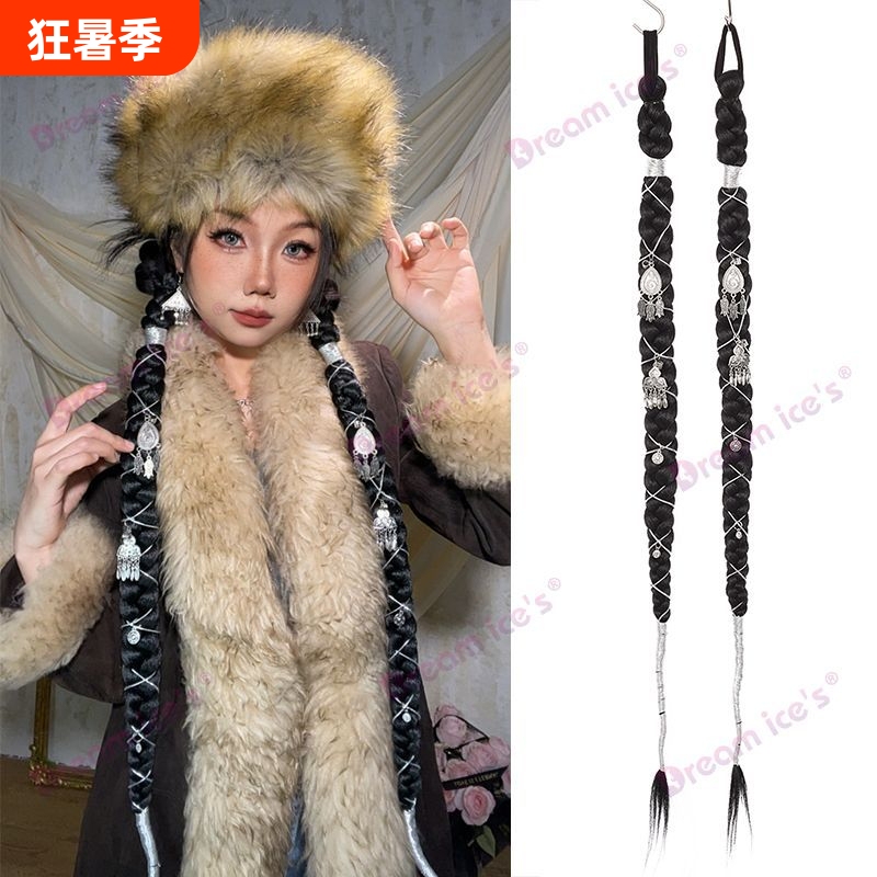 Long Braided Ponytail Wig, Ethnic Style, Messy Braid Ponytail, Sexy Girl Photo Shoot, Travel Photos, Double Ponytail