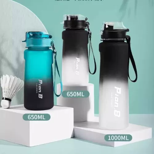 Спортивный вместительный и большой пластиковый портативный летний высококачественный чайник для спортзала, защита при падении