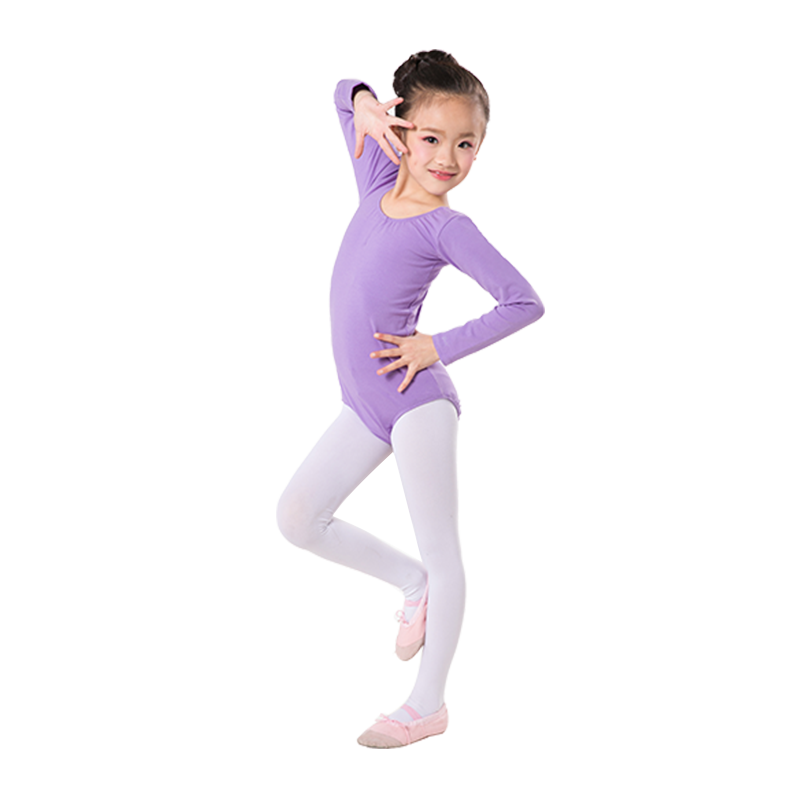 Children's Dance Clothes Girls' Ballet Clothes Shortsleeved Dancing