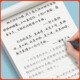 Crash course on regular script for middle school and high school adults with beautiful paragraphs