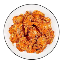 Spicy small crabs small sea crabs seafood ready-to-eat seafood snacks crispy dried small crabs Shandong specialty snacks spicy