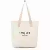 Вместительный и большой шоппер для отдыха, универсальная сумка на одно плечо, подходит для студента