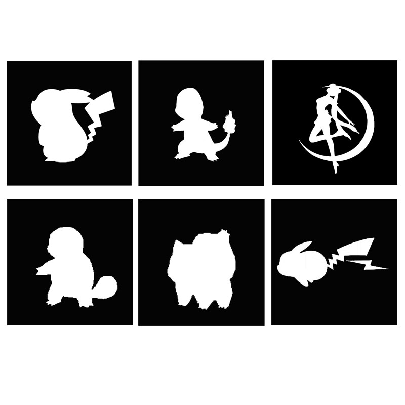 Sneakers custom special sticker template aj af scratch music template burst change hand-painted mold graffiti template