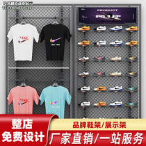 Resistant Nk Shoes Shop Shoe Rack Display Rack Shop Ardi Direct Podcast Sports Shelf Clothing Shoes Wall Display Cabinet Commercial