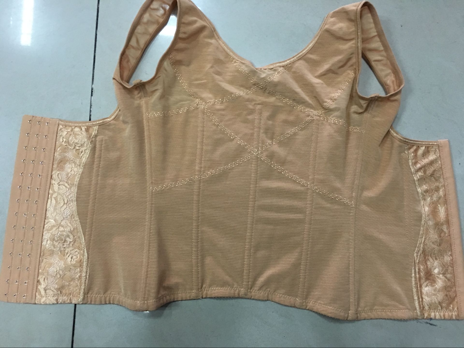 Sợi thắng hình chữ S lưng ngắn clip bụng corset áo khoác eo trở lại kẹp cơ thể định hình corset hàng đầu quần lót phụ nữ