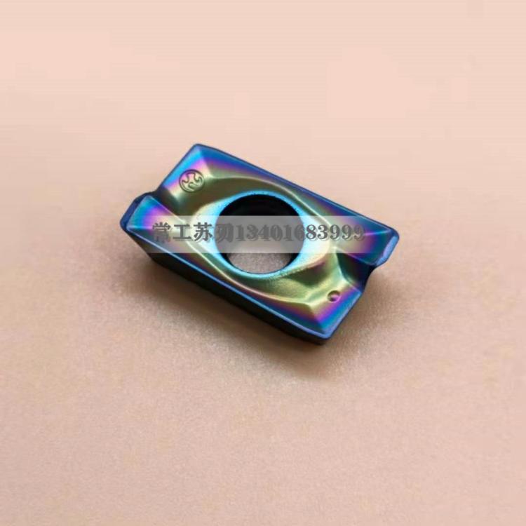彩色数控刀片 淬火高硬钢面铣刀片 APMT1135PDER APMT1604PEDR-K