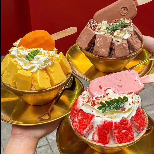 Internet celebrity Mianmiansha ice bowl Korean ice cream shaved ice bowl