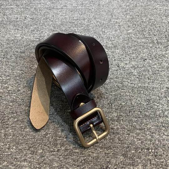 Cinturón pequeño con hebilla de piel de vaca Mengjiali para mujer con hebilla