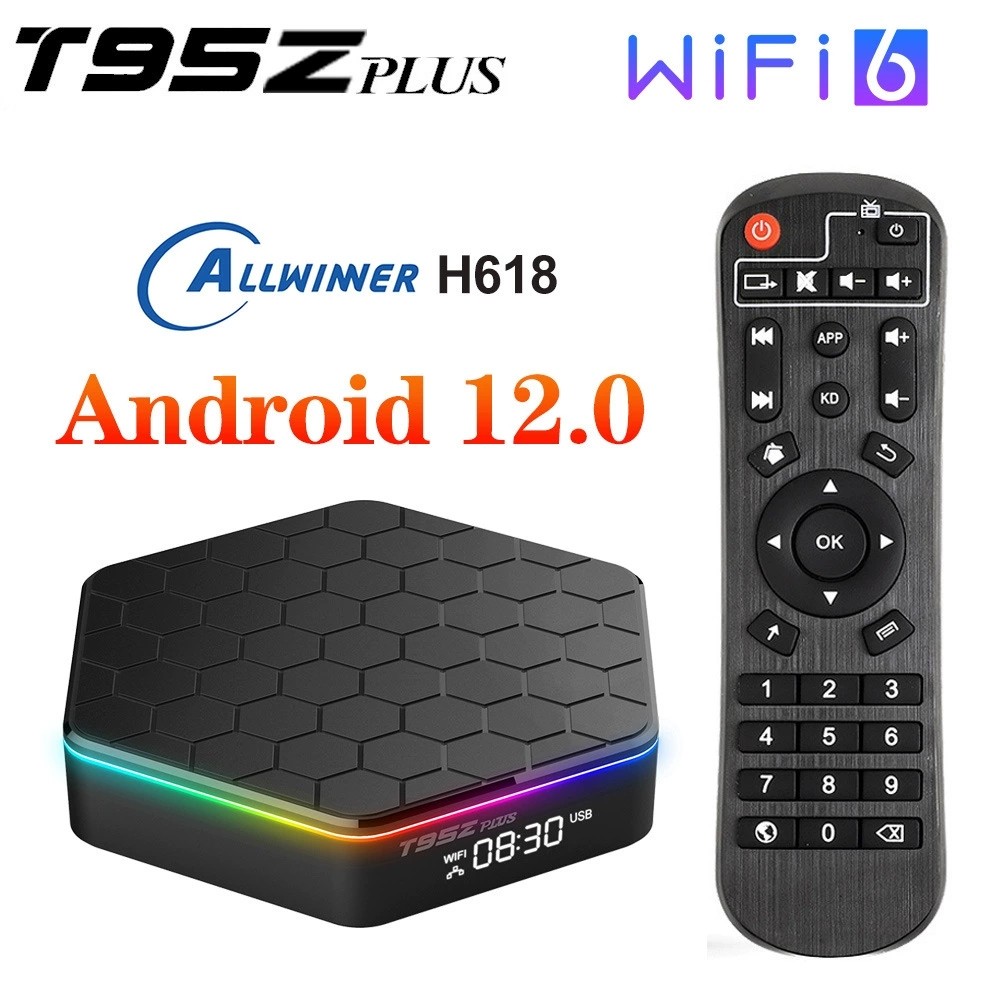 T95Z PLUS Allwinner H618 四核6k hdr wifi6 hdr android tv box评价
