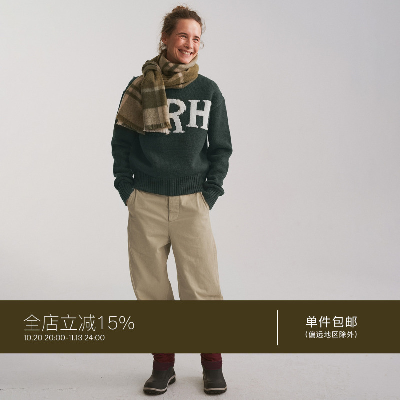 Juriho Souvenir｜Ivy League 70's Baseball Team Wool Thick Knit Pullover Sweater