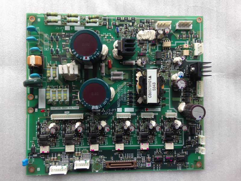 Mitsubishi Server J3-P72B Drive Board BC386A576G53 Original Dress Spot Function Intact